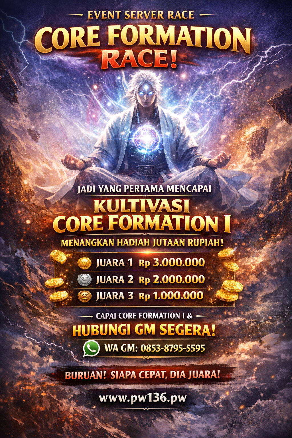 Event Core Formation Race PW136